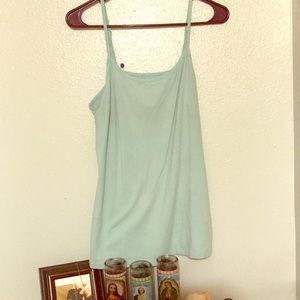Blue tank top